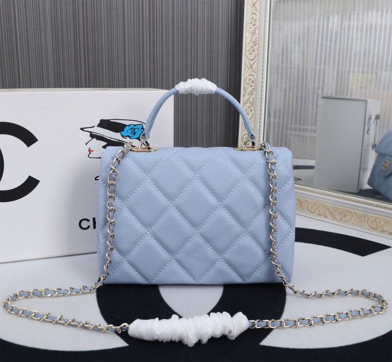 Ch**el top handle bags